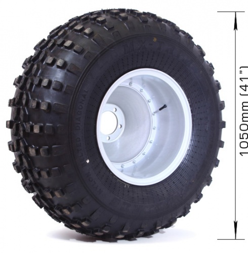 Assembled wheel MX-TRIM (2 layers) with disk for UAZ
