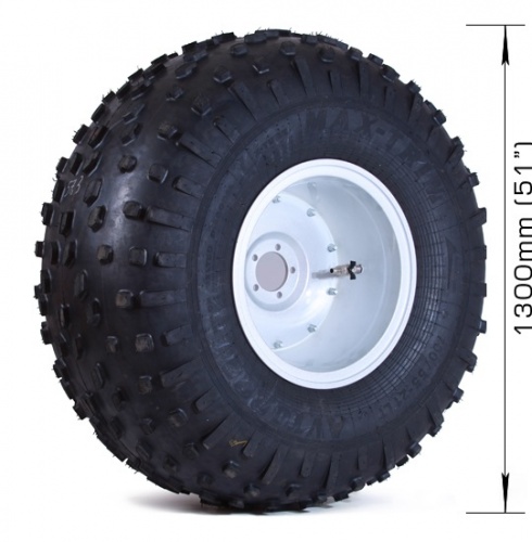 Wheel (tire) for Petrovitch all-terrain vehicle